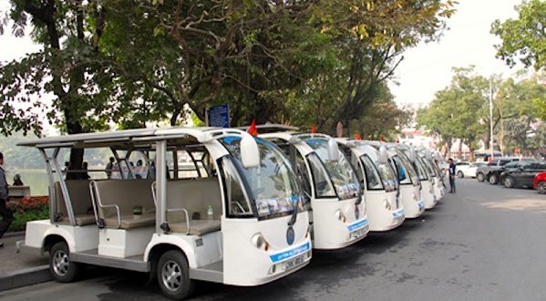 Electric Tourist Bus Service Hanoi